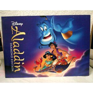 Disney Diamond Edition Aladdin Set of 4 Commemorative Lithographs Prints  X01 AU